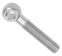 Bullone a occhiello di sollevamento con anello fisheye in acciaio inossidabile 304 M18 argento