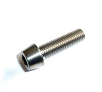 Bullone A Testa Cieca Conico Largo In Titanio M10X1.25X20mm GR5 Ti 8mm Allen