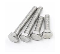 Bullone a testa esagonale esterna, vite esagonale a filettatura completa in acciaio inossidabile 304 A2 da 3/16 1/2 pollici for fissaggio hardware industriale(3-1/2",1/2-12(1pcs))