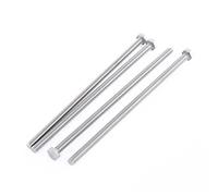Bullone a testa esagonale M6 x 150 mm completamente filettato, in acciaio inox, 4 pezzi