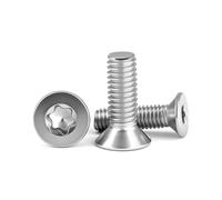 Bullone a testa svasata Torx a sei lobi in acciaio inossidabile 304 M3 M4 M5 M6 6-50 pezzi Lunghezza 3-80 mm(16mm (10pcs),M3)