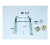 Bullone a U a molla LS GERMANY 519090-LS