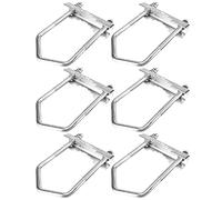 Bullone a U per ferro da stiro, Guador M6, 100 x 50 mm, vite a U quadrata, bullone a U, bulloni quadri, 6 pezzi