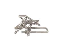 Bullone a U quadrato in acciaio inossidabile 304 | Dimensioni multiple. Fissaggio industriale: sicurezza di tubi, assi, molle a balestra(2set M6x60x160)