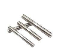 Bullone a vite con doppia estremità filettata, Barra filettata a doppia estremità in acciaio inossidabile 316 M6-M12 40-150 mm, confezione da 55(90mm M8 1pcs)
