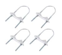 Bullone ad ancoraggio a U, Morsetto a U in acciaio inossidabile 304 | Argento, M6x52mm: fissaggio for barche, tubi, parti industriali(140mm)