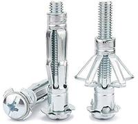 Bullone ad espansione Kit bulloni ad espansione for ancoraggio cavo 5 pezzi in acciaio al carbonio M4-M6 for cartongesso(M5X37mm)