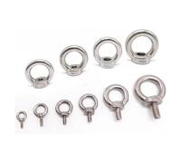 Bullone ad occhiello di sollevamento in acciaio inossidabile 304 Dadi a occhiello di sollevamento con filettatura di sollevamento 1 pezzo bullone ad anello M3 M4 M5 M6 M8 M10 M12 sicuro e robusto