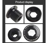 Bullone autoestraente M15/M26 per SRAM per bicicletta GXP, adatto per X7 X9 X0 per XX1, costruzione in alluminio (dado)
