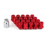 bullone bloccaggio mozzo Bulloni Per Ruote Dadi Per Ruote Vite M12x1.5 M12x1.25 Dadi Per Mozzi Da 35 Mm Rondella Piatta Dadi Antifurto Per Ruote Accessori Per Viti(Red,M12x1.5)