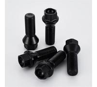 bullone bloccaggio mozzo Compatibile con BMW 5 pezzi Bulloni esagonali da 17 mm Dadi ruota Bulloni ruota auto Elementi di fissaggio per cerchi in lega OE 36136781150 36136781151 36136781152(M14x1.25)