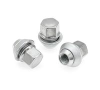 bullone bloccaggio mozzo Compatibile Con Ford Per C-Max Per Puma Per Transit 1994-2017 Dadi Per Cerchi In Lega Cromati 19MM M12X1.5 Bulloni Per Pneumatici Viti 10 Pezzi