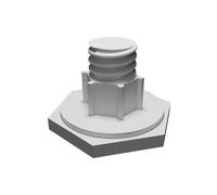 Bullone Braccio Spray Inferiore per Lavastoviglie Whirlpool Quiet Wash 3D