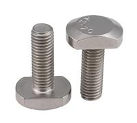 Bullone, bulloni a T, Bullone a T in acciaio inossidabile M5 M6 M8 M10 M12 304 a a fessura Vite a piastra di pressione a(M12x701pcs)