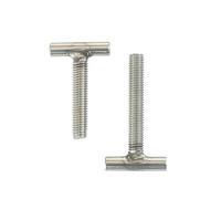 Bullone, bulloni a T, Bullone di serraggio a barra filettata a forma T M12 da 40~150 mm, vite con scanalatura a in acciaio inossidabile GB37 304(M12*60mm)