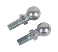 Bullone con Perno Sferico per Molle a Gas M8 Standard Affidabile e Originale per Sfere di Ferro per Auto 2 Pezzi, per la Sostituzione di Ricambi Auto