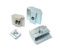 Bullone con scanalatura a T in acciaio, Set di dadi quadrati con scanalatura a T M3-M10 for profili in alluminio 2020-4545 for stampante 3D(2020-M5-200PCS)