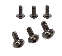 Bullone con testa a croce in acciaio inossidabile con rondella e collare imbottito M2 M2,5 M3 M4 M5 M6 5-50 pezzi(50pcs M3x4mm)