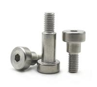 Bullone con testa a esagono incassato in acciaio inossidabile 304 M8 3/4/5/6-80 mm, vite a spalla con cuscinetto a rulli, 2 pezzi(80mm)