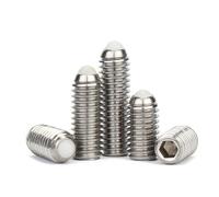 Bullone con vite di fissaggio punto grub e testa in plastica esagono incassato a sfera in acciaio inossidabile 304(M10x50mm)