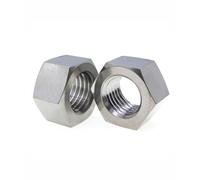 Bullone Dado esagonale in lega di titanio TC4 M2-0.4, 5 pezzi, dado di bloccaggio(M6-1.0(5pcs))
