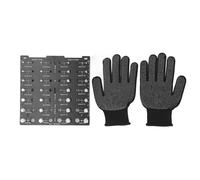 Bullone Dado Filettatura Checker Lega di Alluminio Identificatore Vite 28 Fori Metrici e Scheda di Identificazione Filettatura