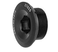 Bullone del Braccio della Manovella per Bici da Montagna M20x10 Vite della Guarnizione Assi BB Nero Viti Staffa Tappo