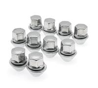 Bullone del cerchio Compatibile Con Ford Per Fiesta 95-12 Per Focus 98-18 Dadi Ruota In Lega Di Acciaio M12x1,5 19 Mm Bulloni Perno Ruota Dado Pneumatico Viti Per Pneumatici