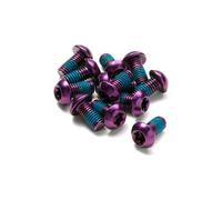 Bullone del rotore del disco inverso in acciaio m5 x 10 mm viola