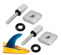 Bullone della pinna da surf - Vite del pollice delle alette centrali senza attrezzi, soluzione hardware resistente alla ruggine, attrezzatura per il fissaggio della pinna | Bullone di regolazione