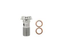 Bullone della pinza del freno della motocicletta Vite di spurgo Nipplo M10X1.0MM/1.25MM Acciaio inossidabile 304(G 1 set M10X1.25mm)
