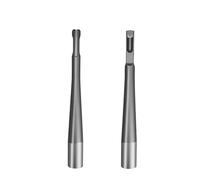 Bullone di espansione a testa concava per martello elettrico con gambo rotondo e quadrato, 18 x 155 mm, in lega di acciaio, per chiodi filettati e urti di velocità del chiodo a terra