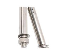 Bullone di espansione in acciaio inossidabile 304 M12×70mm-M12×200mm | Ancoraggio a manicotto esagonale for calcestruzzo e muratura | 2 pezzi(M12x70mm)