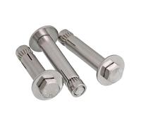 Bullone di espansione M6-M12 Bulloni ancoraggio a manicotto in acciaio inossidabile 304 for muri in mattoni e calcestruzzo(M8 2PCS,50mm)