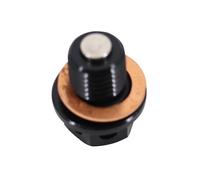 Bullone di scarico dell'olio magnetico del carter motore CNC M12*1.5, vite, sostituisce Honda CB250 CB350F CB400F CB550F CB650 CB750 VF750 Completo(Schwarz)