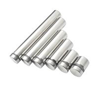 Bullone distanziatore per vetro Viti di supporto in acciaio inossidabile for vetro e acrilico, confezione da 4/6 pezzi, dimensioni multiple(6pcs,D12x40mm)