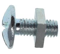 Bullone E Dado Zincato METALMATE M5 X 12Mm Scatola Da 50 MEMRBN0512