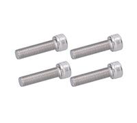 Bullone esagonale, vite a brugola di fissaggio 1,25 mm passo fine 4 pezzi per l'industria automobilistica per lavori fai te per l'edilizia(M10*40)