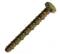 Bullone Esagonale YZP M10 60Mm Con Fissaggio In Calcestruzzo Pack Di 48
