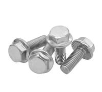Bullone flangiato a testa esagonale grande M5 M6 M8 M10 M12 con vite esagonale, 1-20 pezzi(M6x30-5pcs)