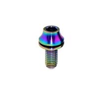 Bullone in titanio M5x12mm che non perde la guarnizione, vite for portapacchi for bicicletta, 1 pz/4 pz(Rainbow color,4pcs)