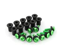 Bullone M4*16 Per Deflettori Antivento Per Parabrezza Moto Per Daytona 600 650 675 675R Per Daytona 750 GPR125 RS4 50 125 2 Kit bulloni carenatura(VERDE)