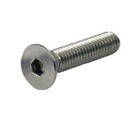 BULLONE PER CHIAVE ESAGONALE A TESTA PIATTA DA 1 / 4-20 X 3/4 POLLICI SS