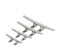 Bullone per fune a corno piatto in acciaio inossidabile 316 - Ferramenta per yacht ad alta resistenza per ormeggio e accessori per navi(6 inch 158g)