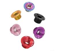 Bullone per guarnitura per mountain bike in lega di alluminio M15/M18/M20 per IXF M19, copertura per pedivella resistente alla ruggine per MTB bici da strada (rosso-18)