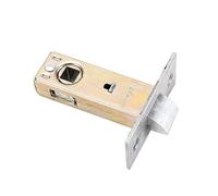 Bullone per porta, 1 pezzo in acciaio inox, tipo invisibile, per uso con maniglie a leva, piatto 45 mm