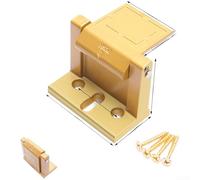 Bullone per porta in lega di zinco per uso interno residenziale con bloccaggio one-touch e resistenza all'usura meccanica (Tuhao Gold)