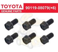 Bullone piastra pressione frizione originale Toyota OEM 6 set 90119-08079 x 6