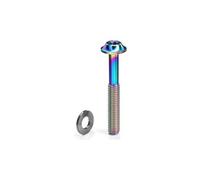 Bullone pinza freno flat mount titanium m5 torx 25 con rondella absoluteblack rainbow