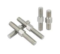 Bullone prigioniere filettato a doppia estremità， Aste filettate a doppia estremità M6 M8 filettatura sinistra destra in acciaio inossidabile assortite(M8x60mm 2pcs)